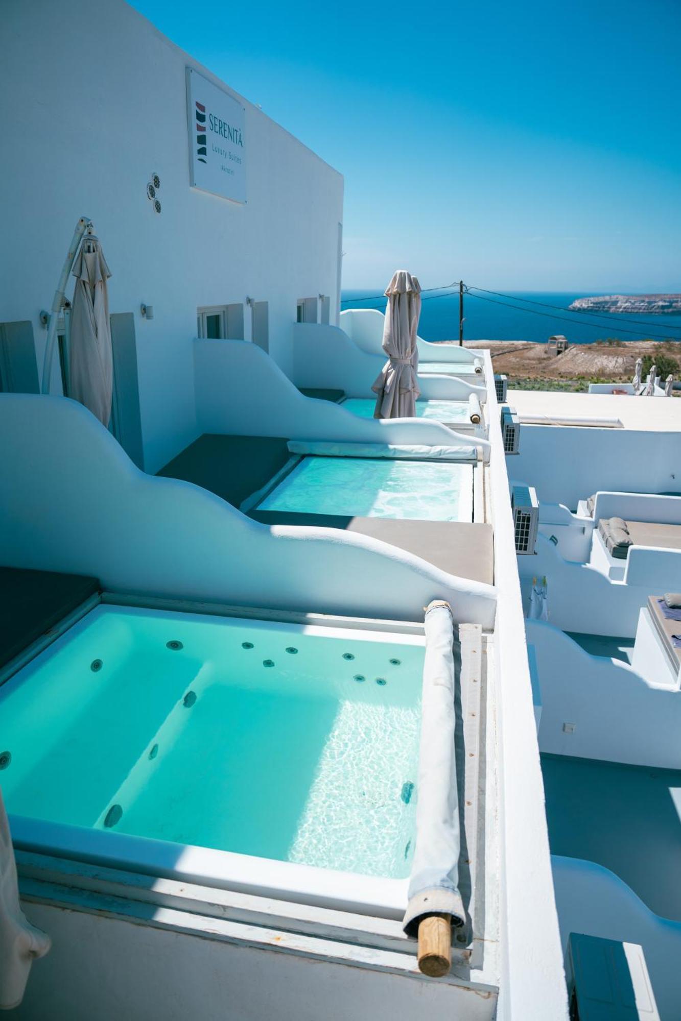 Serenita Luxury Suites Akrotírion Kültér fotó