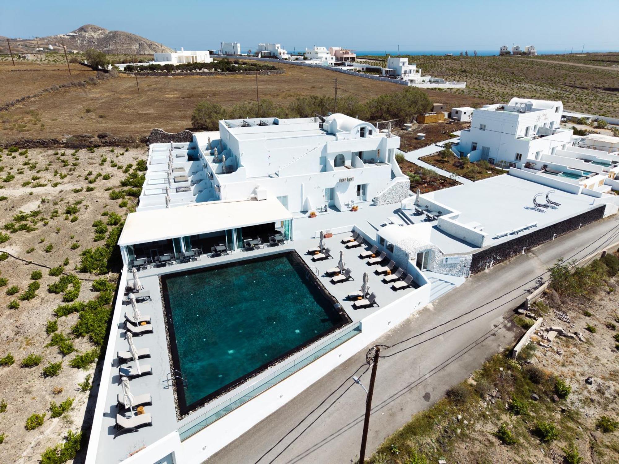 Serenita Luxury Suites Akrotírion Kültér fotó